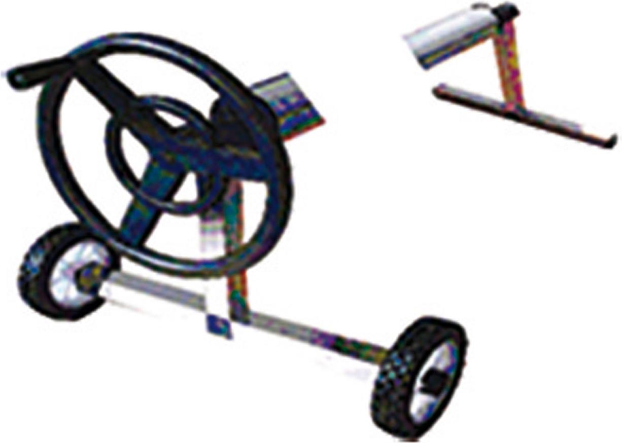 Steinbach Solarplanenaufroller für Erdeinbau-Swimming Pools Image