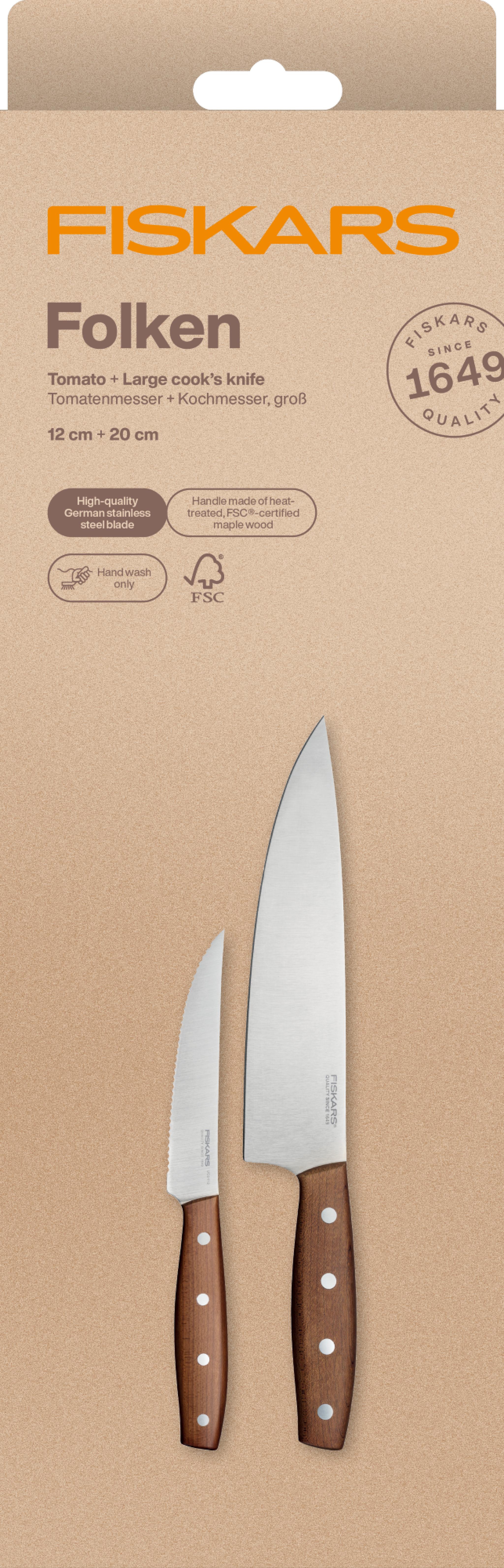 Fiskars Folken Messerset, 2-teilig FISKARS 1075690