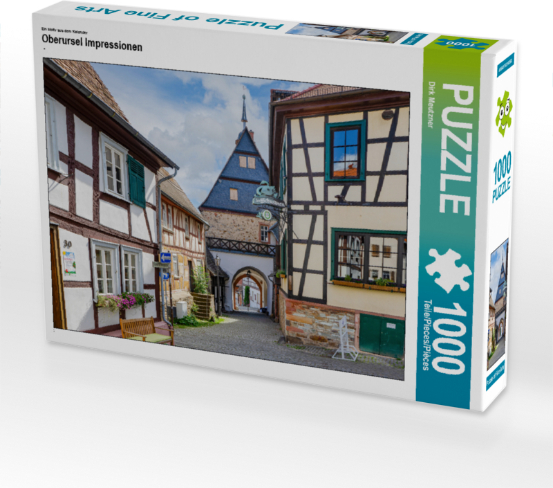 CALVENDO Puzzle Ein Motiv aus dem Kalender Oberursel Impressionen | 1000 Teile Lege-Größe 64x48cm Foto-Puzzle für glückliche Stunden