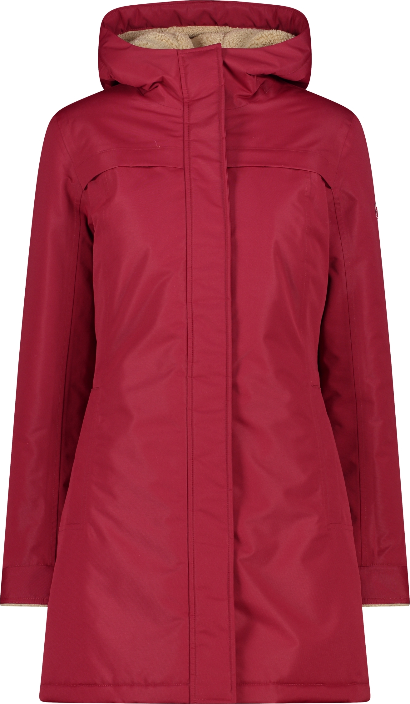 Cmp Woman Parka Fix Hood Anemone Anemone 48 33K2196