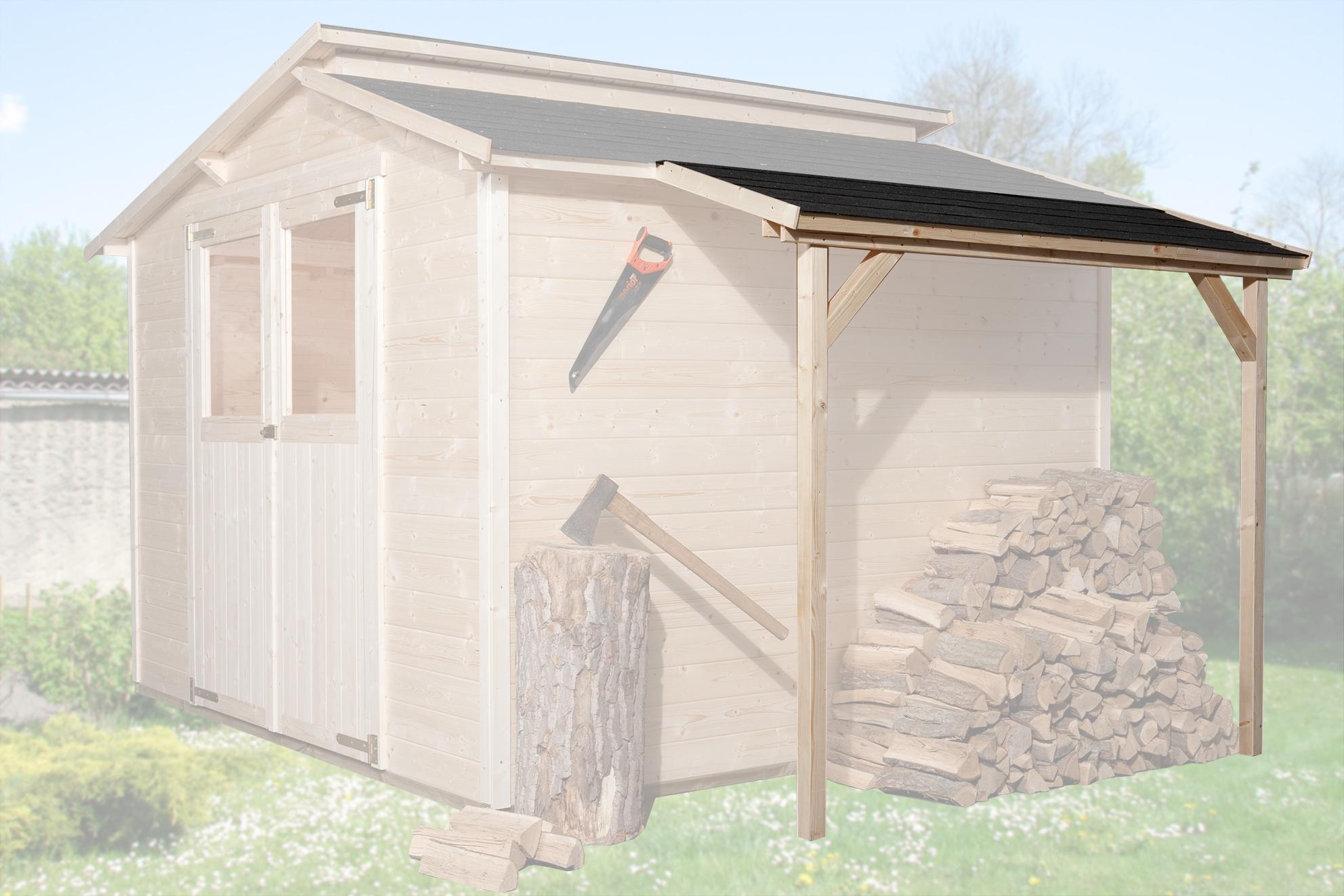 Weka Schleppdach für 19/21mm, 80x200 B x T x H 95 x 205 x max. 205 weka_330.0106.20400