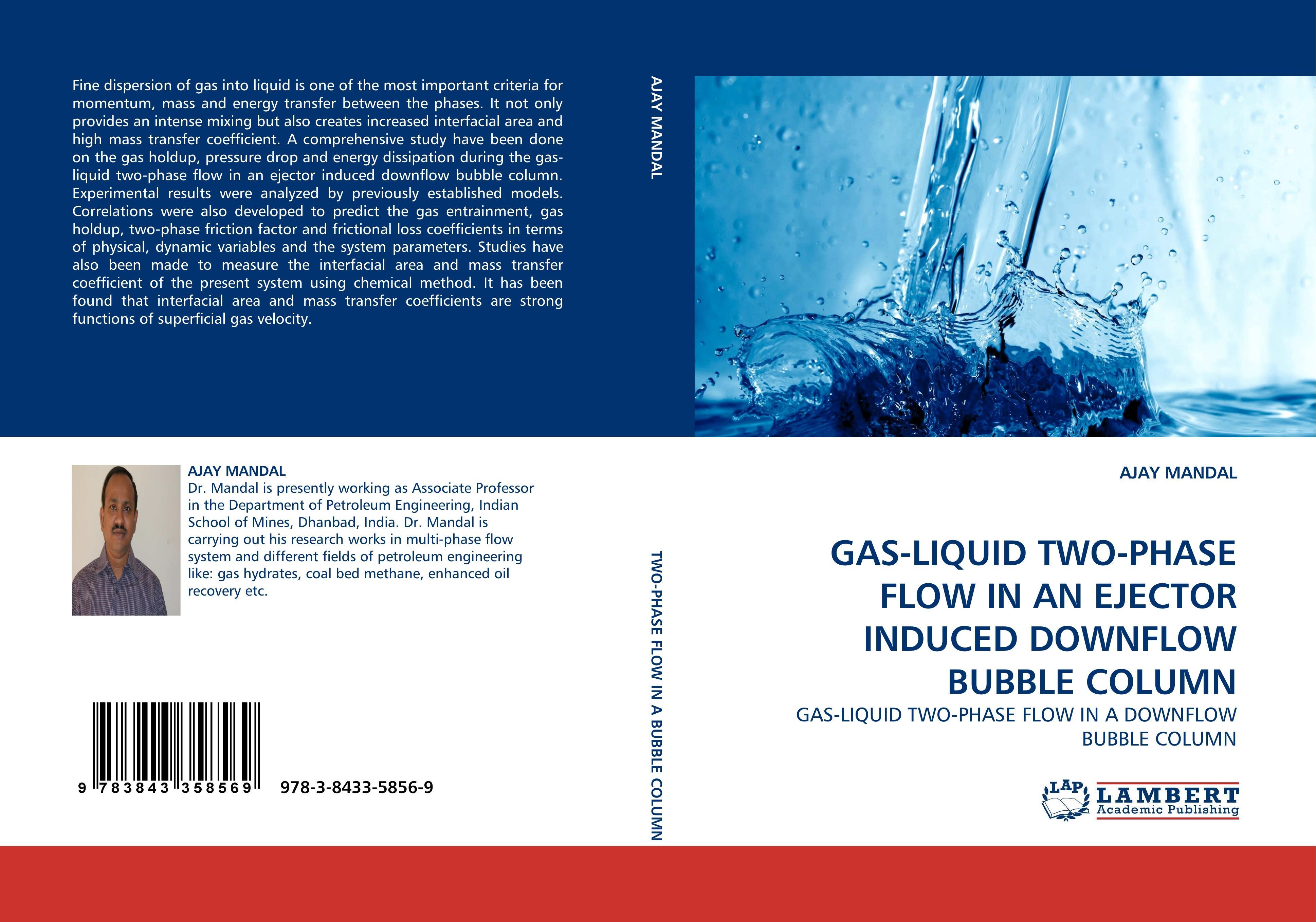 Sonstige Verlage Gas-Liquid Two-Phase Flow In An Ejector Induced Downflow Bubble Column
