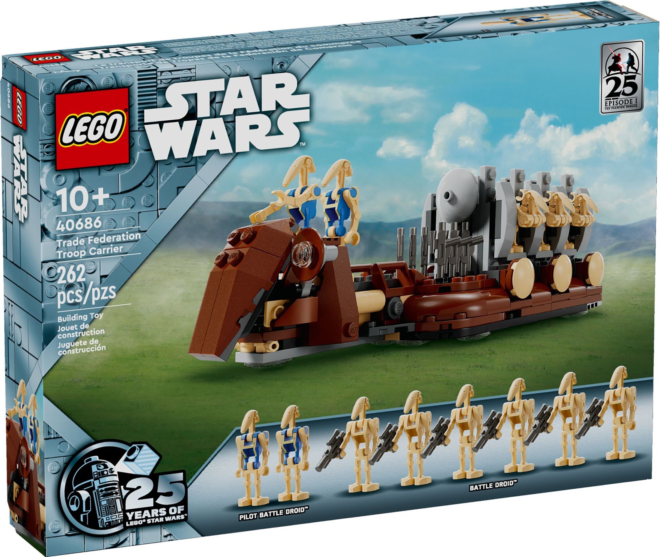 LEGO Star Wars 40686, Stavebnica, 10 rok / roky, Plast, 262 kusov, 291 g