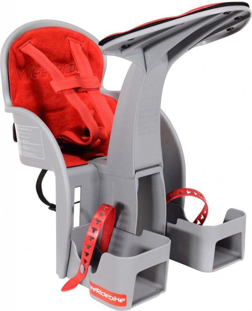 WeeRide Safefront Grey Detská sedačka/ vozík