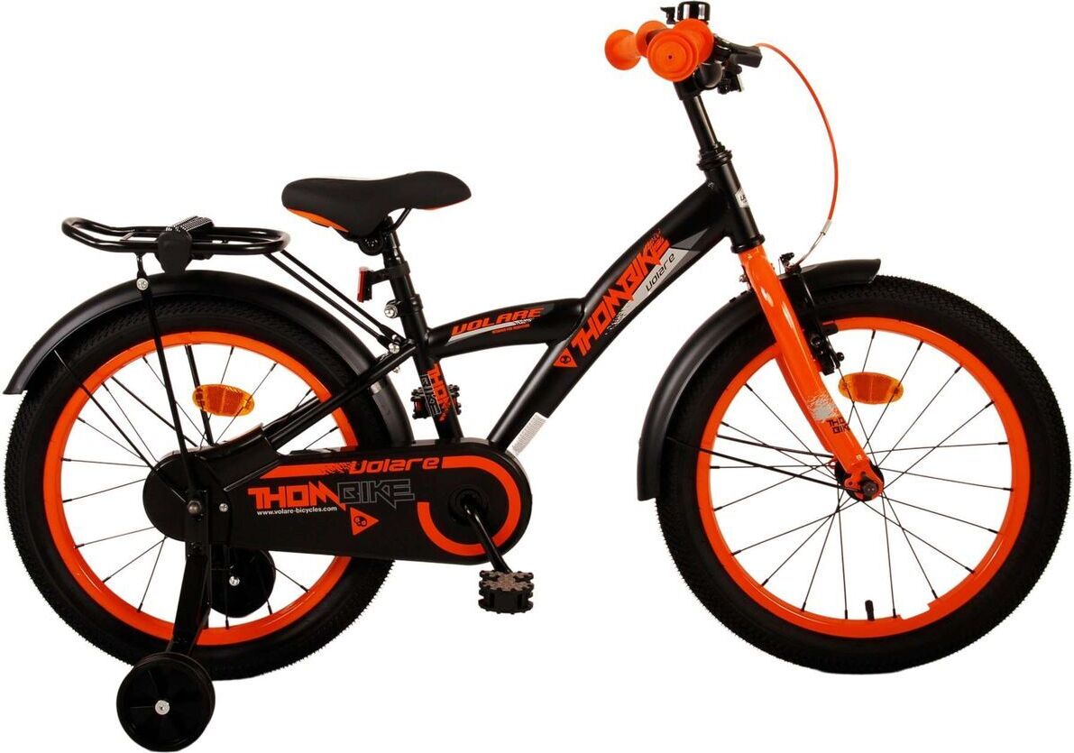 18 ZOLL Kinder Jungen Fahrrad Kinderfahrrad Bike Rad TB Orange 21798