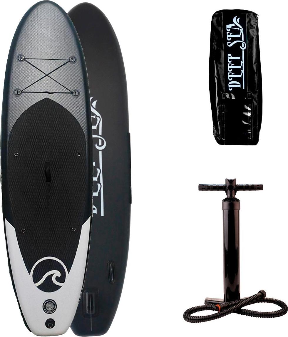 Deep Sea SUP Board Set Standard (275cm), schwarz