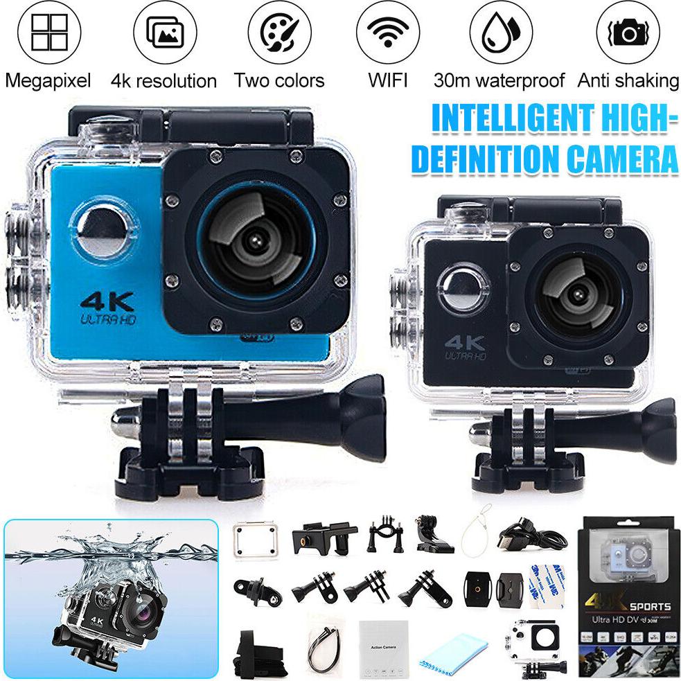 Crrynuo 4K 2'' Ultra HD 1080P Sport WiFi 16MP Action Kamera DV Video Go Car Cam Pro UK KAU-UN-LR-EB-20250912-150