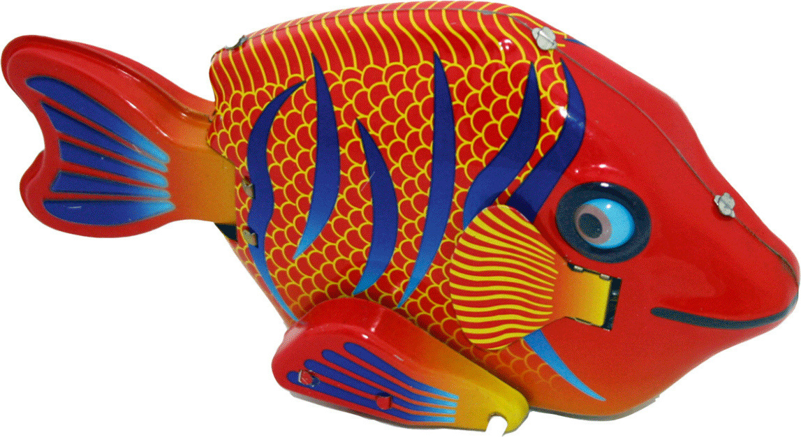 Walter & Prediger GmbH & Co. Blechspielzeug Fisch.