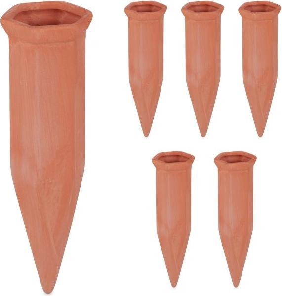 Northix Set mit 6 Gießspießen aus Ton