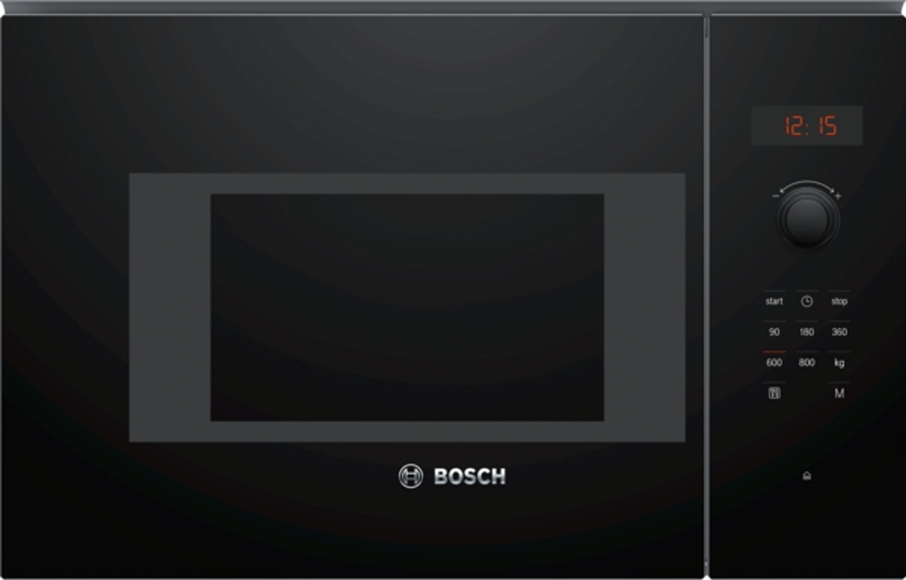 Bosch Serie 4 BFL523MB1F, Einbau-Mikrowelle, Schwarz