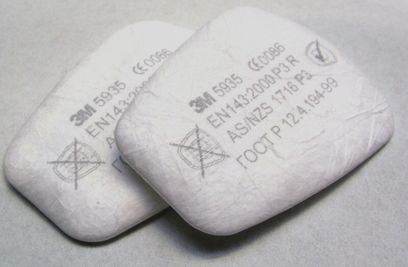 MAW 1 Paar 3M-Vorfilter Nr. 5935 Feinstaubvorfilter Partikelfilter Maske 3 M Masken 2418