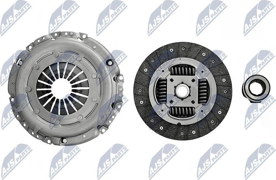 NTY Kupplungssatz Kupplung für VW GOLF VI (5K1) NZS-VW-003U