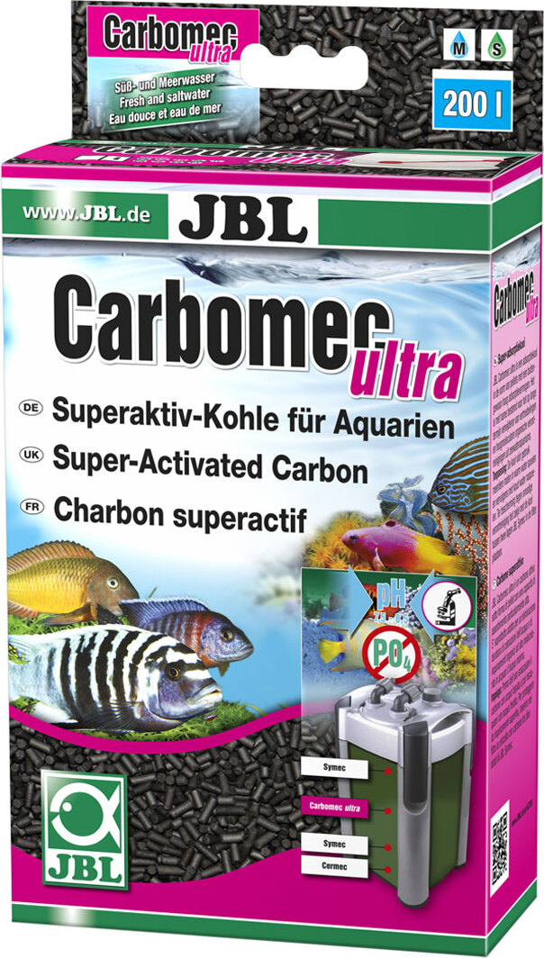 JBL Aquaristik JBL Carbomec ultra Superaktivkohle 400 g 6235500