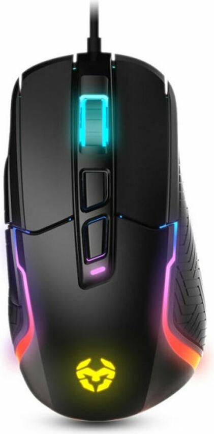 Gaming Maus Krom Kick Schwarz 6200 dpi RGB NXKROMKICK