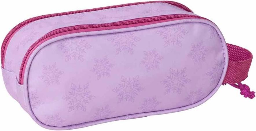Northix Frozen 3D-Doppel-Federmäppchen für Kinder, Schulbedarf