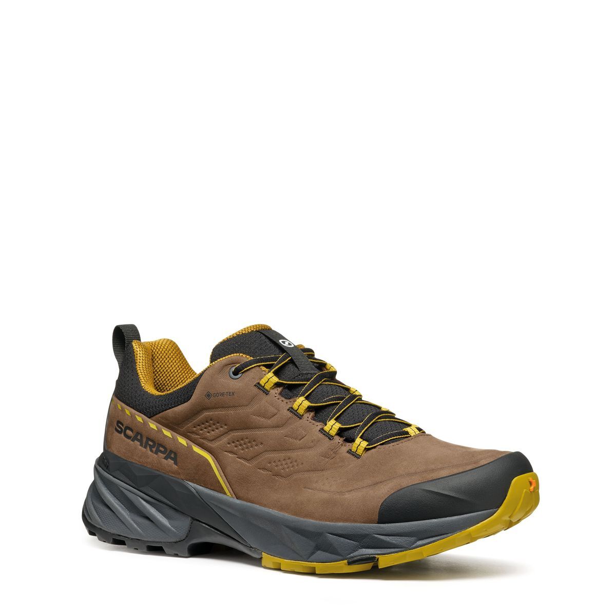 Scarpa Schuhe AG Rush 2 Pro GTX, 41.5, brown/sulphur - Scarpa 63133G-M-0177