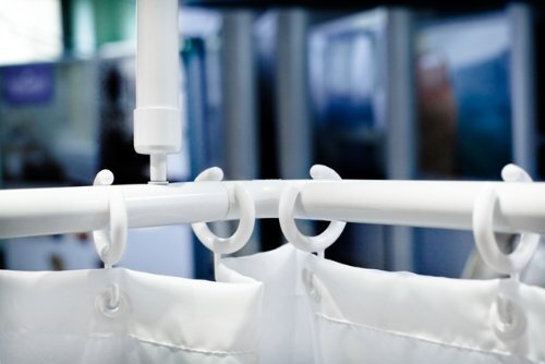 KS Handel 24 BARRIEREFREIE ALU DECKENHALTERUNG EXTRA LANG 120 cm! (WEISS)