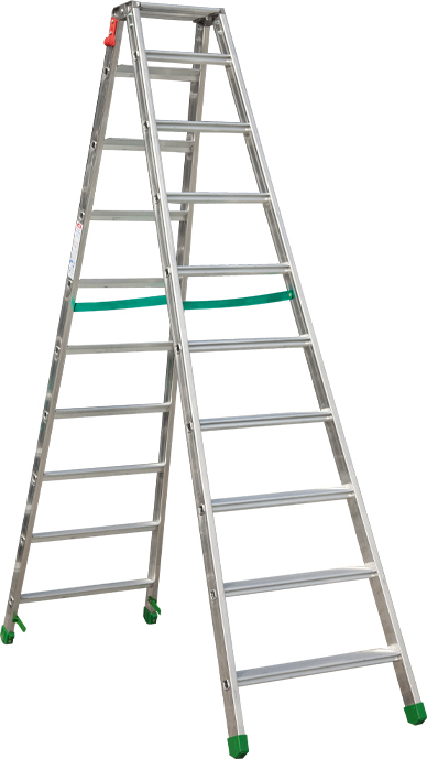 Josef Steiner Stehleiter Alu-Stufen Light Star - Stufenanzahl: 10 LS-10