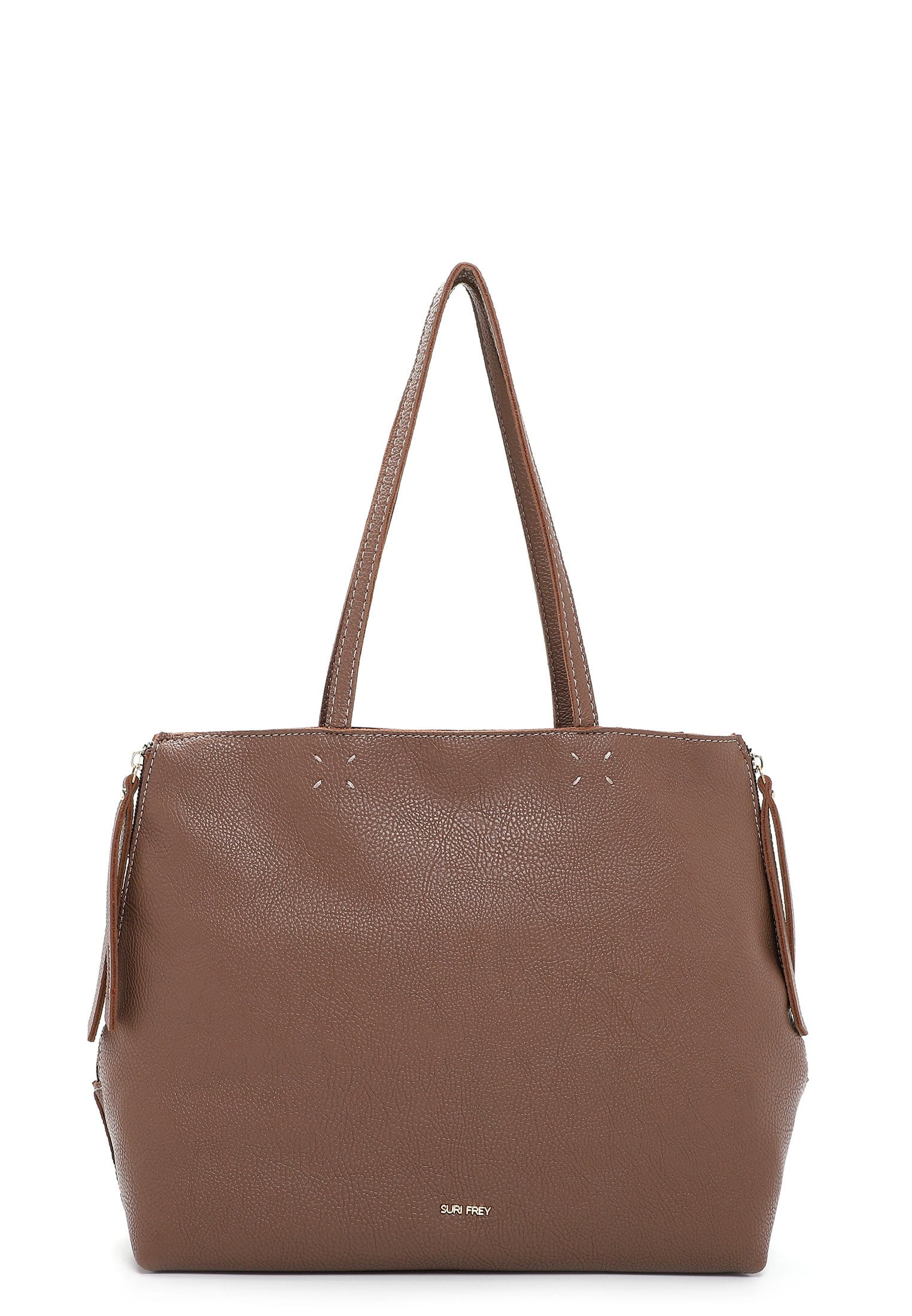 SURI FREY Schultertasche Shopper Ketty Shoulder Bag Darktaupe braun 12904_darktaupe_-
