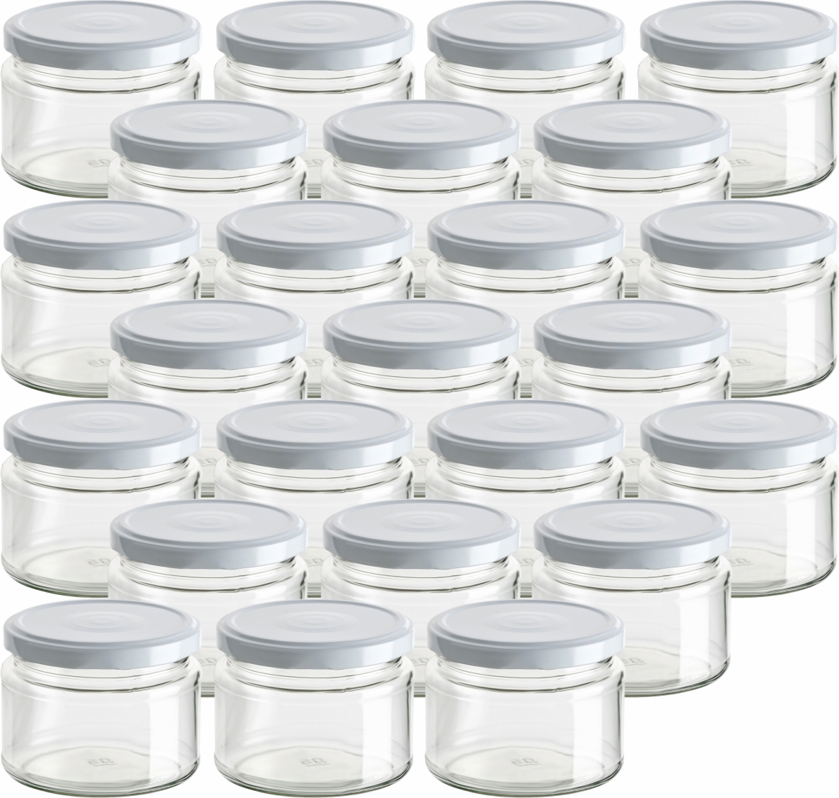 gouveo 24er Set Einmachgläser 300 ml Salsa Kaufland.de