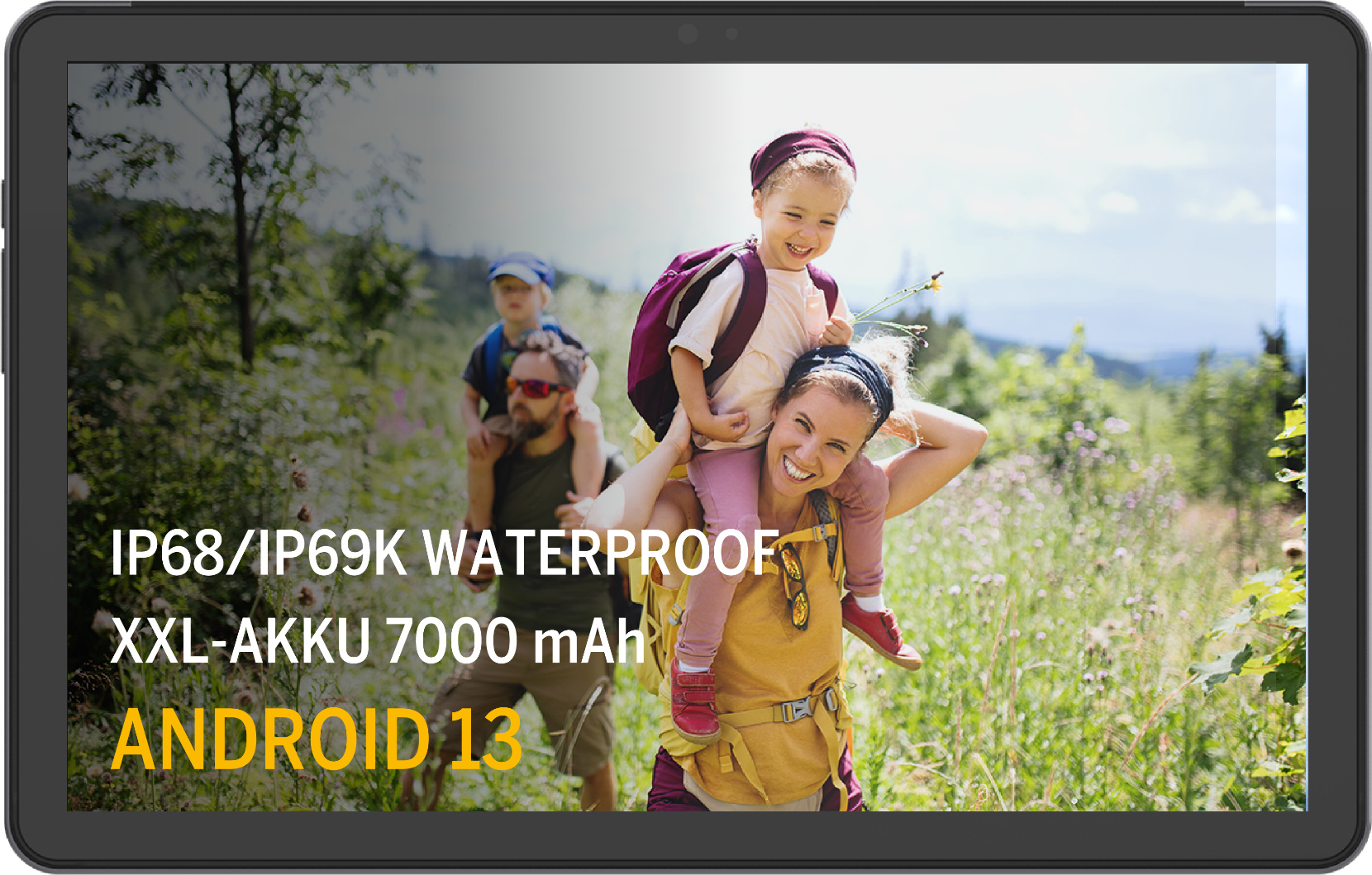AGM Pad P1 Lite, 26,3 cm (10.4"), 2000 x 1200 px, 128 GB, 4 GB, Android 13, Čierna