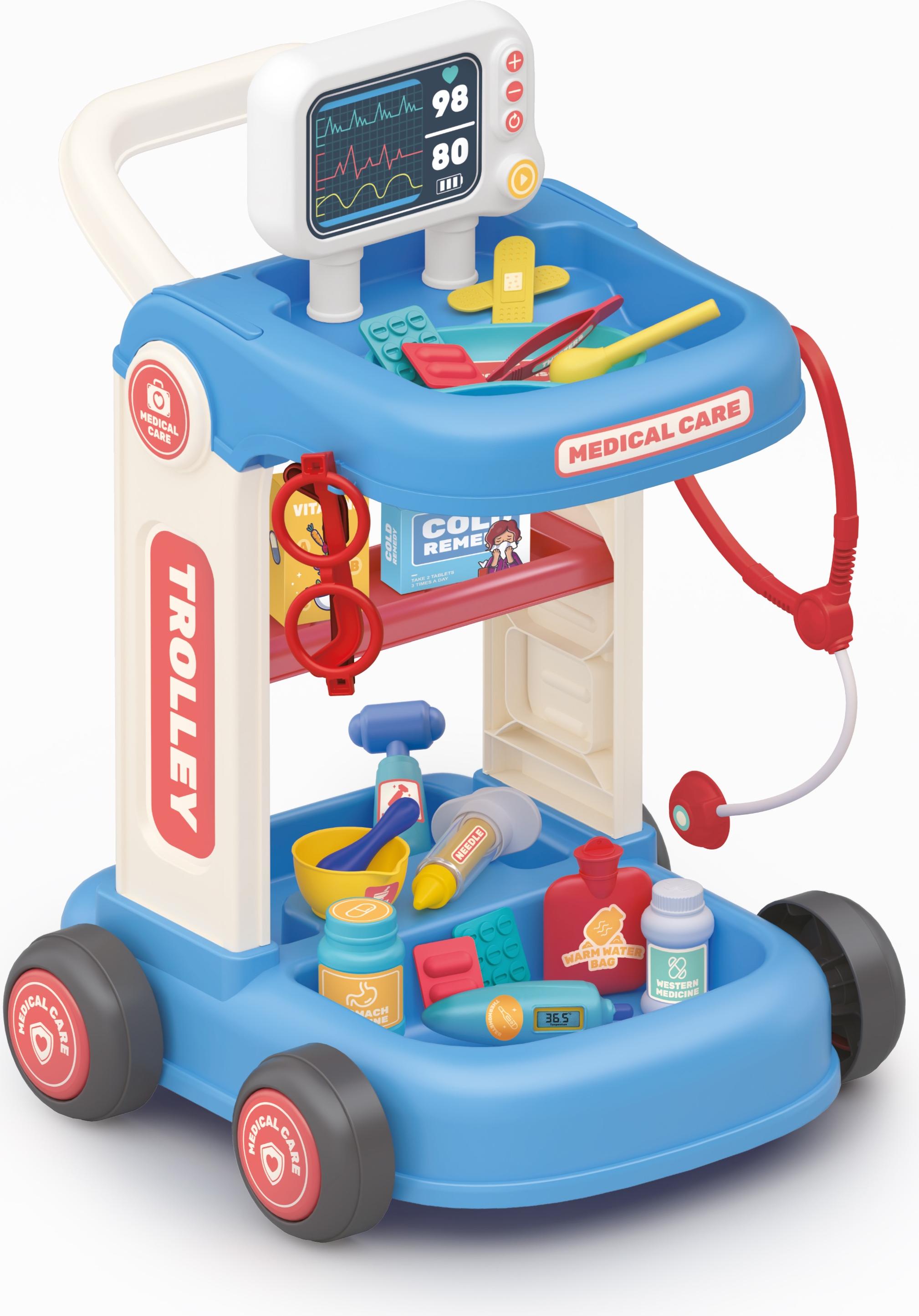 Wiky Medizinischer Wagen 34 x 36 x 37 cm