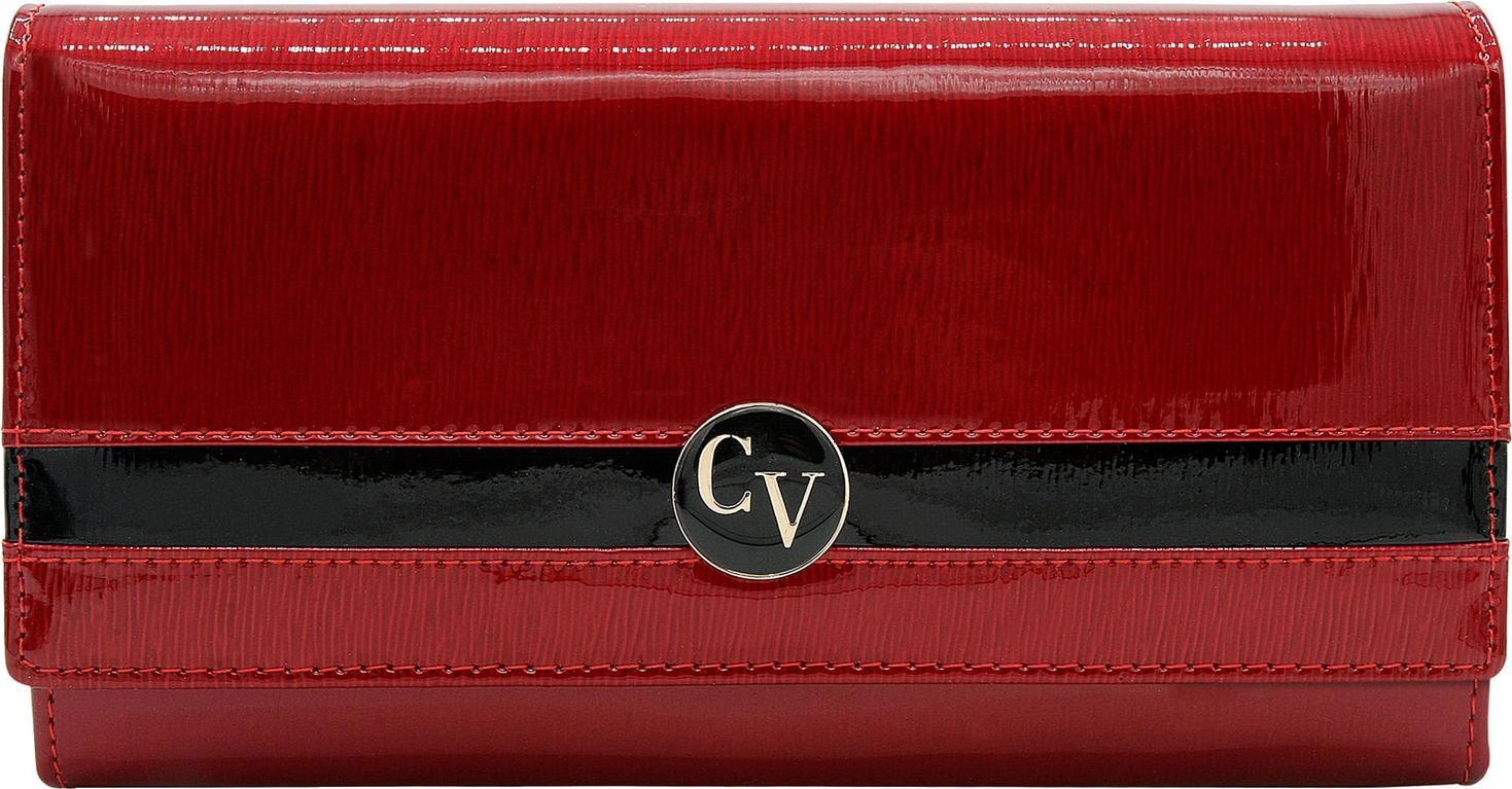 4U Cavaldi Portemonnaie aus Leder für Frauen Antibing rot One size 850433