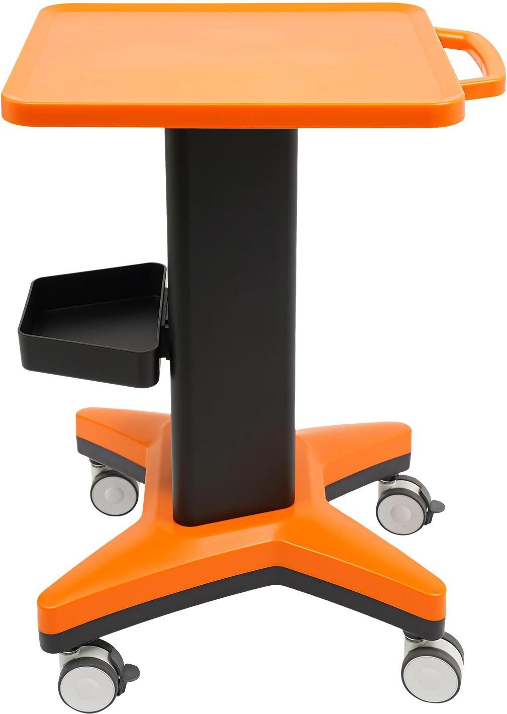 Úžitkový vozík, odolný materiál, mobilita bez námahy, oranžová farba