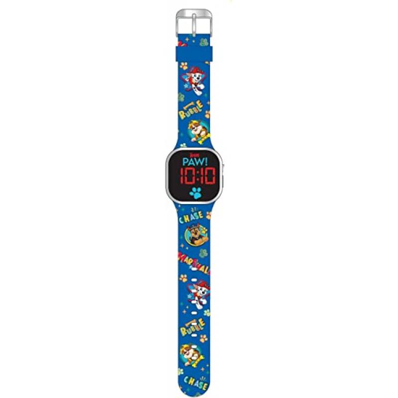 Detské LED hodiny Paw Patrol