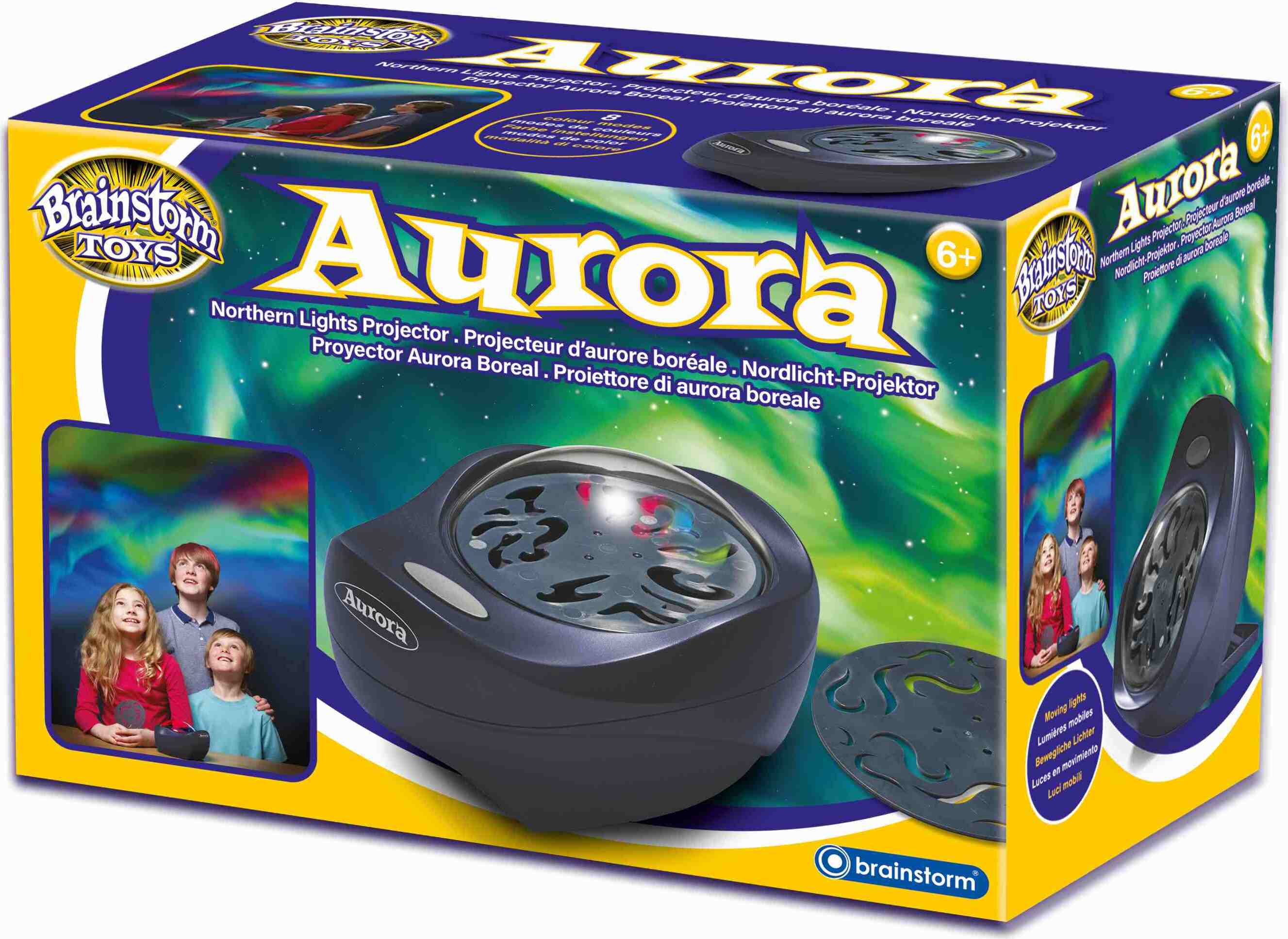 Proyector Aurora con Bola de Plasma AONESY 8 en 1 Sci-Fi Gateway Galaxy