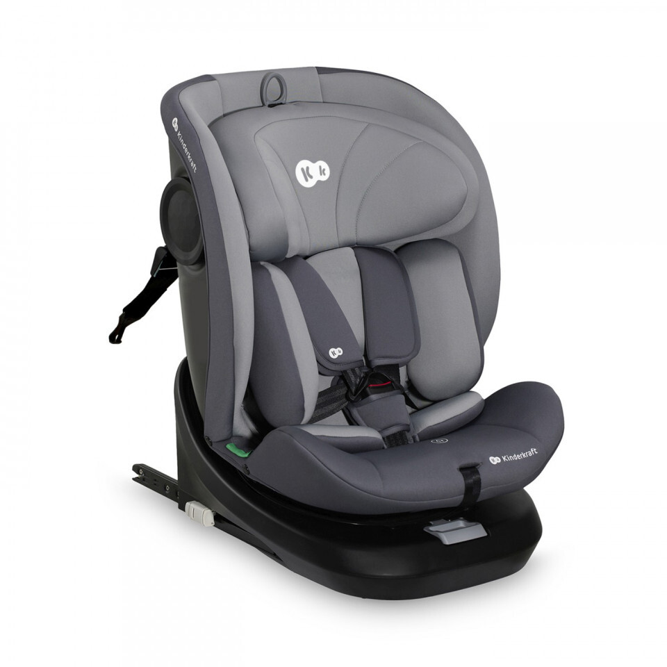 Scaun Car Kinderkraft I-Grow I-Size 40-150 cm, sivá