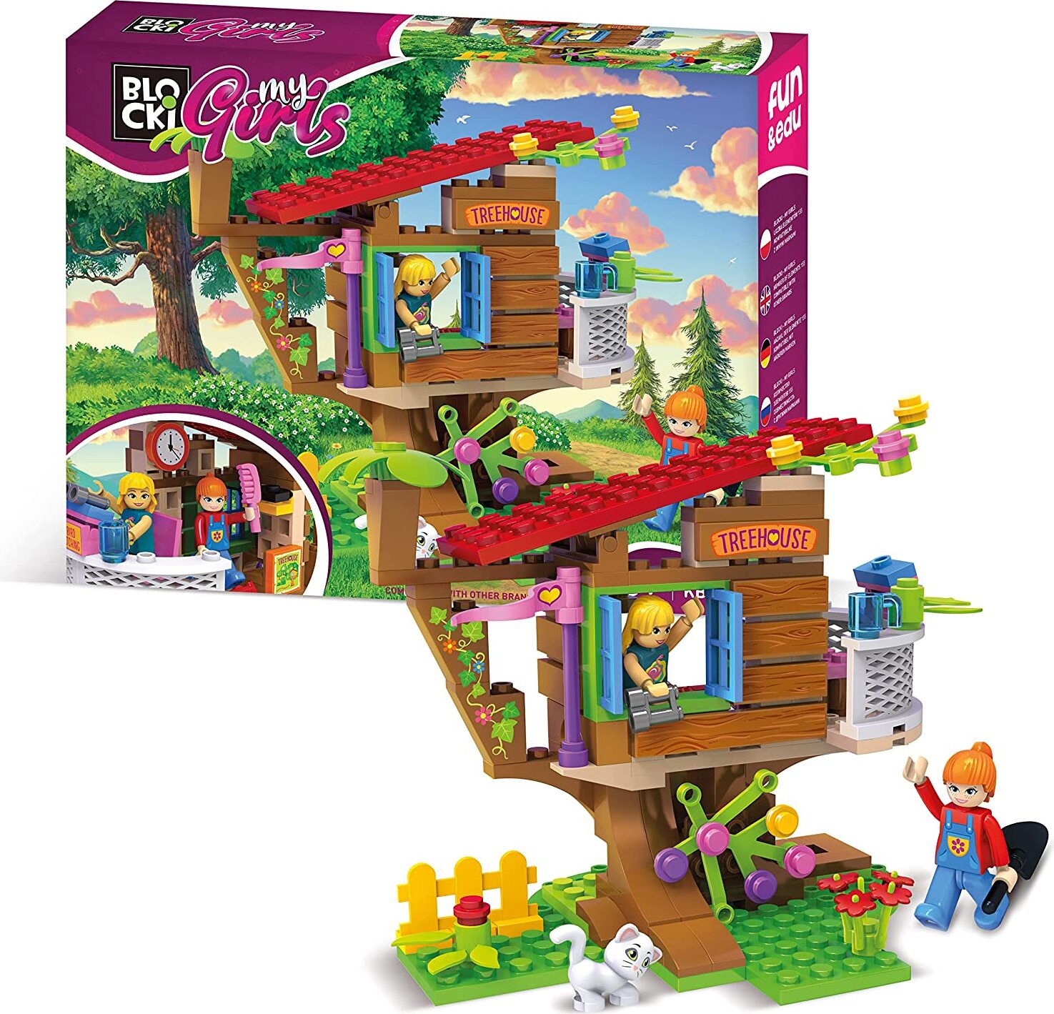 Klocki Blocki MyGirls Baumhaus