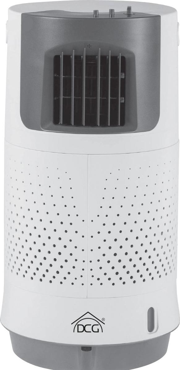 DCG Eltronic VERI65 Verdunstungskühler Tragbarer Verdunstungsluftkühler