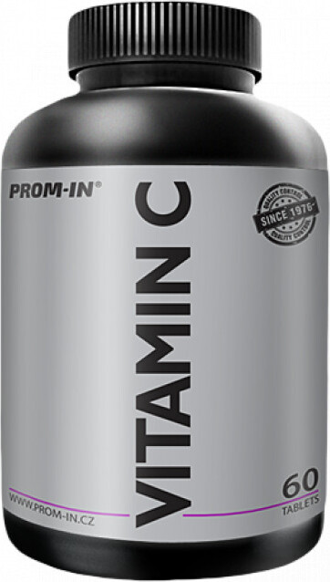 Prom-In Vitamin C 60 tablets / Vitamin C / Vitamin C in Tabletten, angereichert mit Hagebuttenextrakt