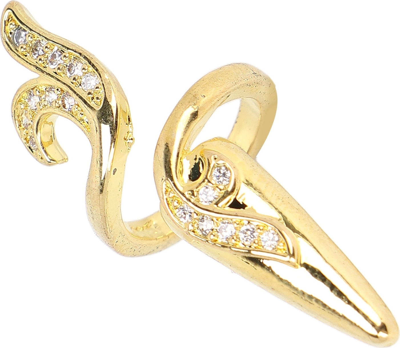 Cocosity Fingernagel Ring,Strass Fingernagel Ring,Nagelabdeckung Ring,Frauen Fingernagel Ringe,Nagel Ring Kunst Dekoration,Nagel-Zubehör