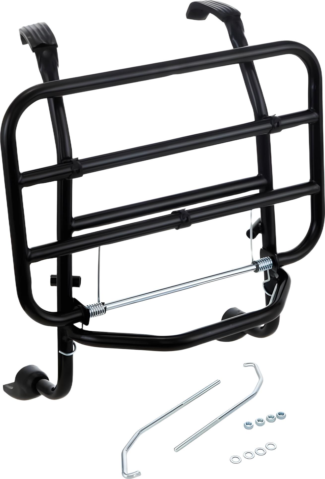 Gepäckträger vorne SIP Style 25x37cm klappbar schwarz für Vespa Cosa 1, 2 75291200