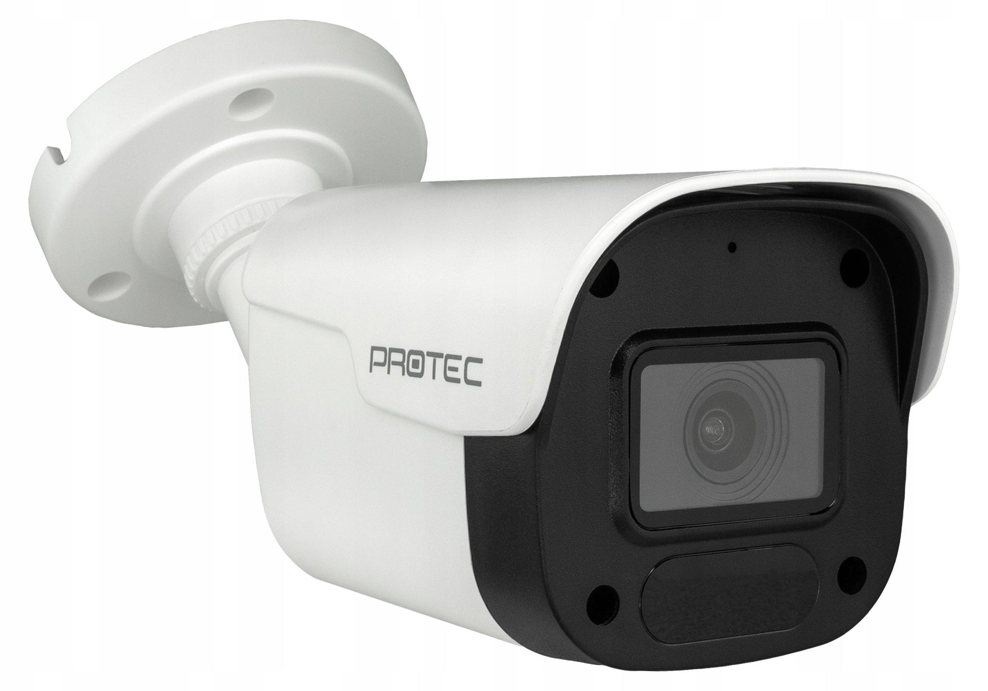 4-MP-IP-Kamera Protec POE IP66, IR bis zu 25 m, hohe Bildqualität