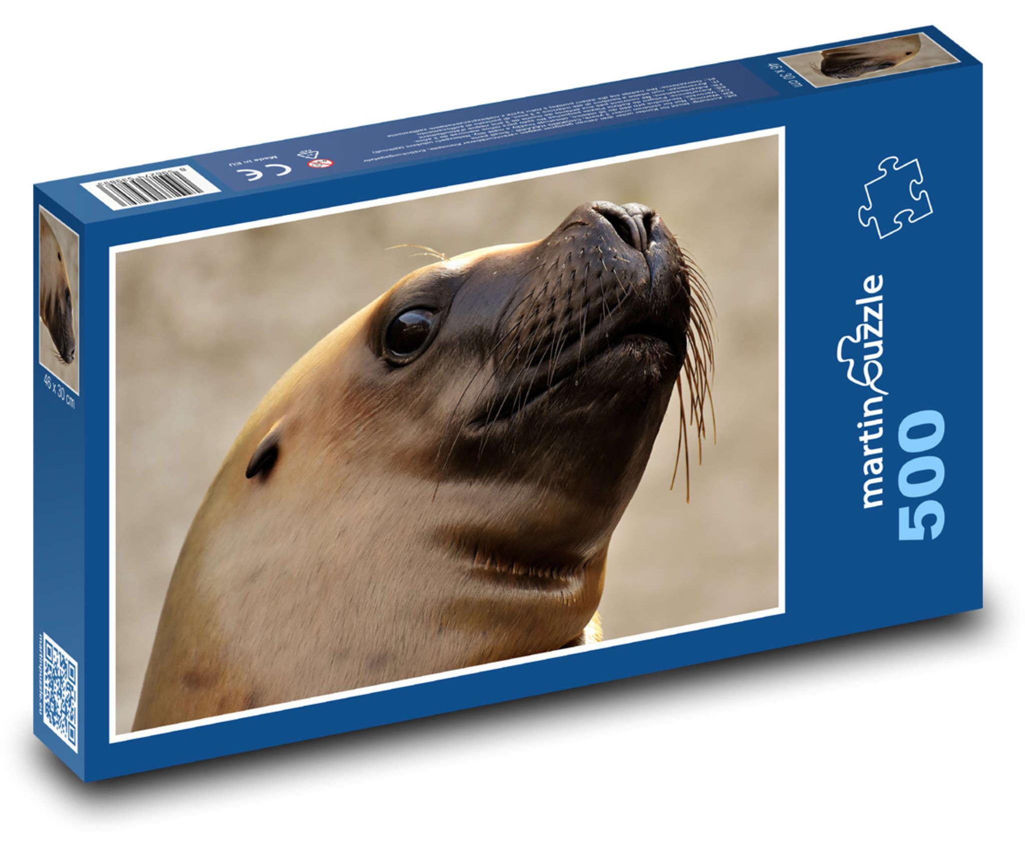 MCprint Puzzle 500 Seelöwe am Meer - martinpuzzle
