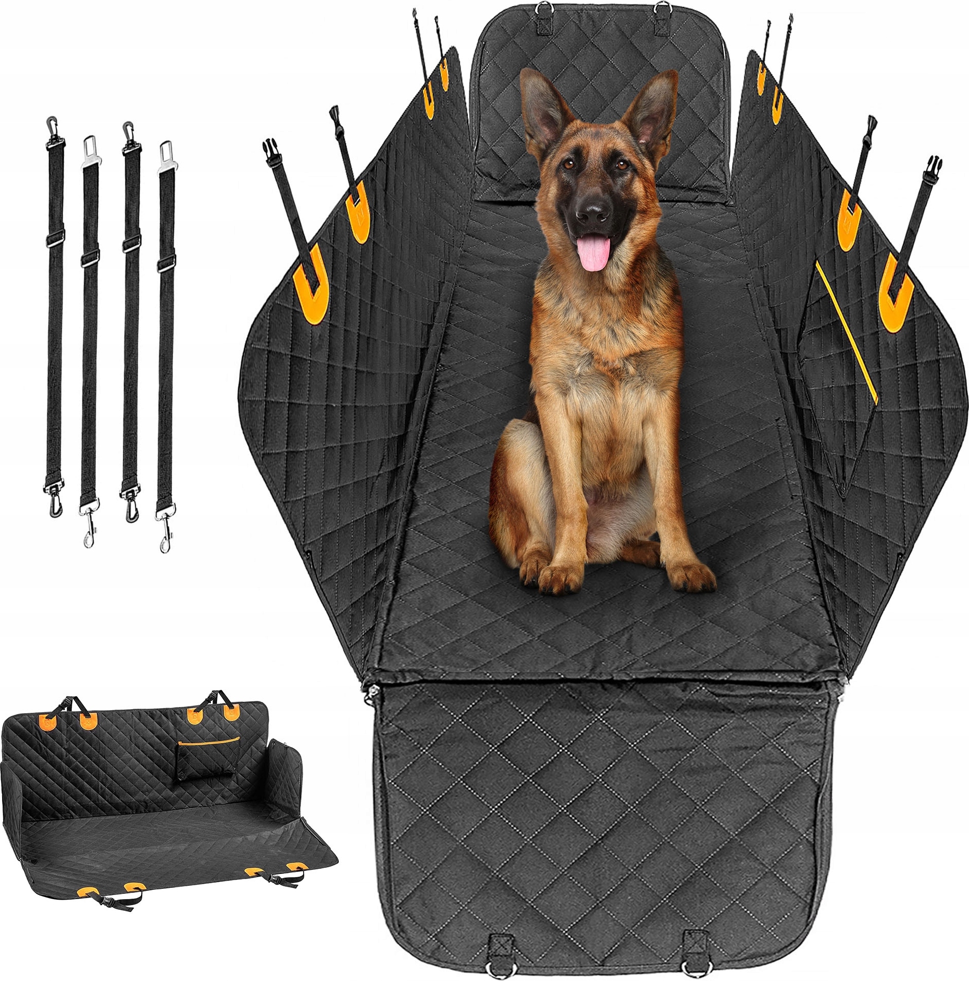 HandiWorld Coprisedile Per Cani – Impermeabile, Antigraffio, Antiscivolo – Adatto A Auto E Cani Di Ogni Taglia