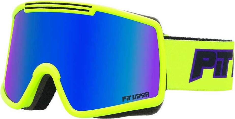 Pit Viper The Sludge Small Sonnenbrille Gelb Blue Purple Revo/CAT3 Gelb Blue Purple Revo/CAT3 E-GG-SLUDGES-PCA