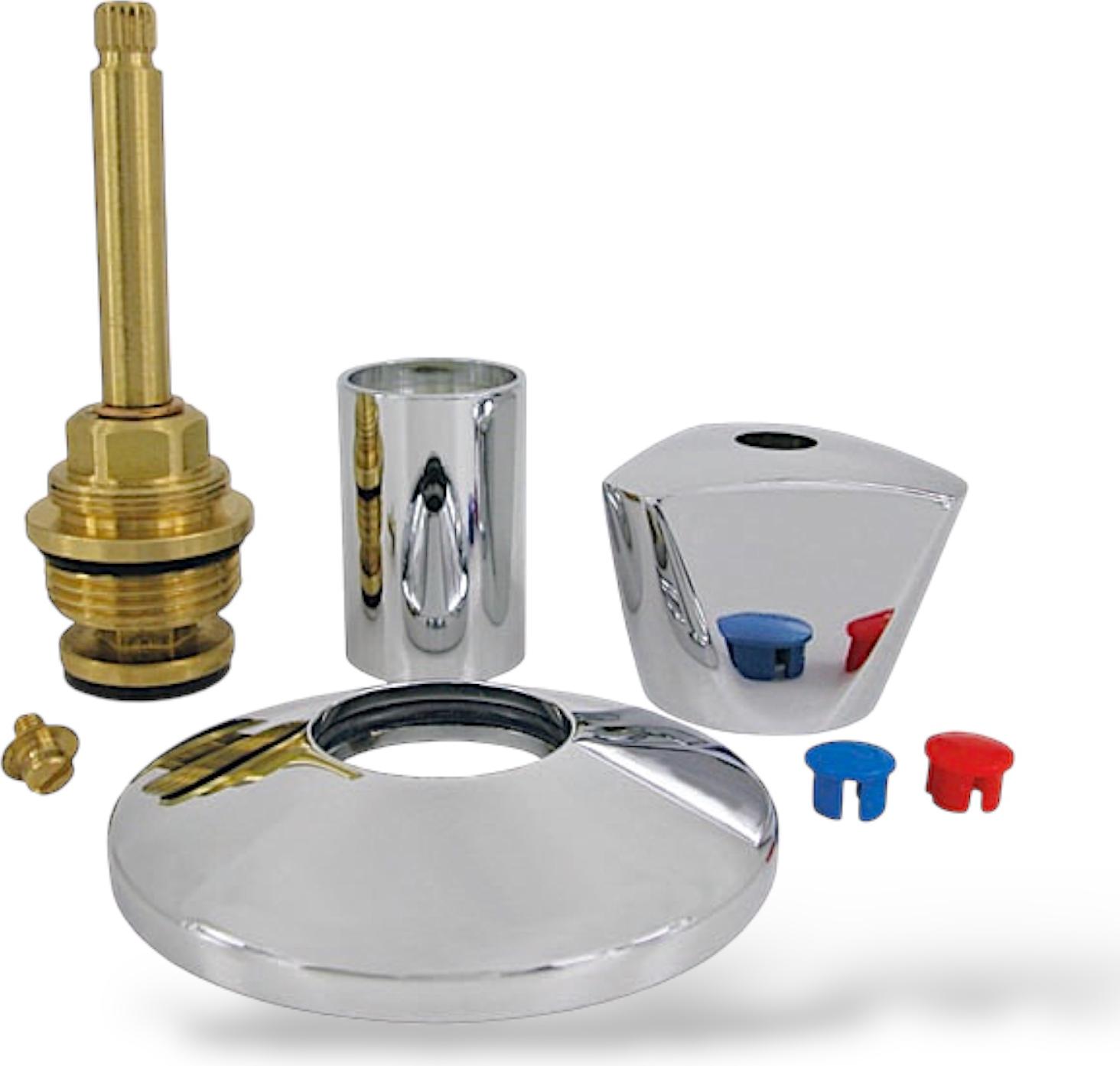 Markenlos Ventiloberteil Unterputzventil Ersatzoberteil Griff Oberteil UP Ventil 3/4 Zoll PT52386-11469