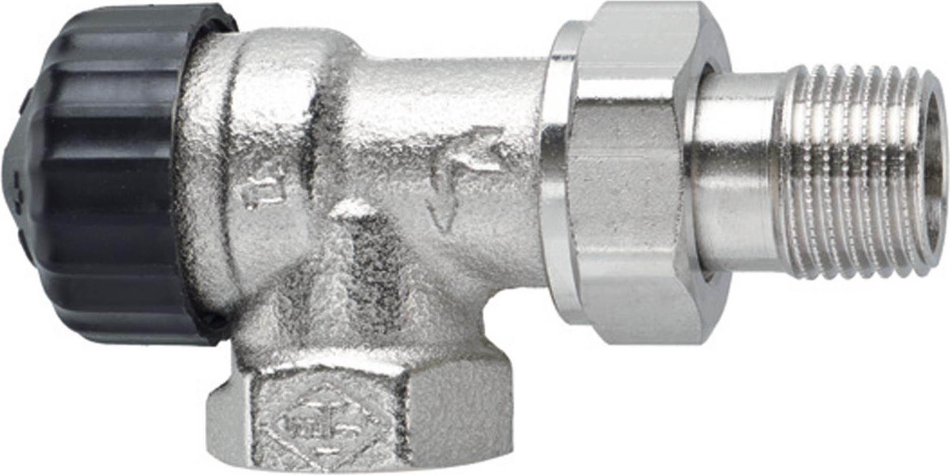 IMI Heimeier Thermostatventil-Unterteil umgek. Flussrichtung Eck/Axialform 1/2 9101-02.000