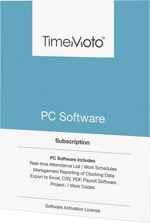 Safescan TimeMoto TM-PC Plus Software Planungssoftware 139-0600