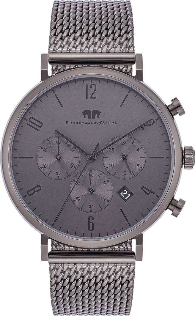Rhodenwald & Söhne Rhodenwald Söhne Armband-Uhr Arakon Grau Edelstahl Grau 10010364 100103640