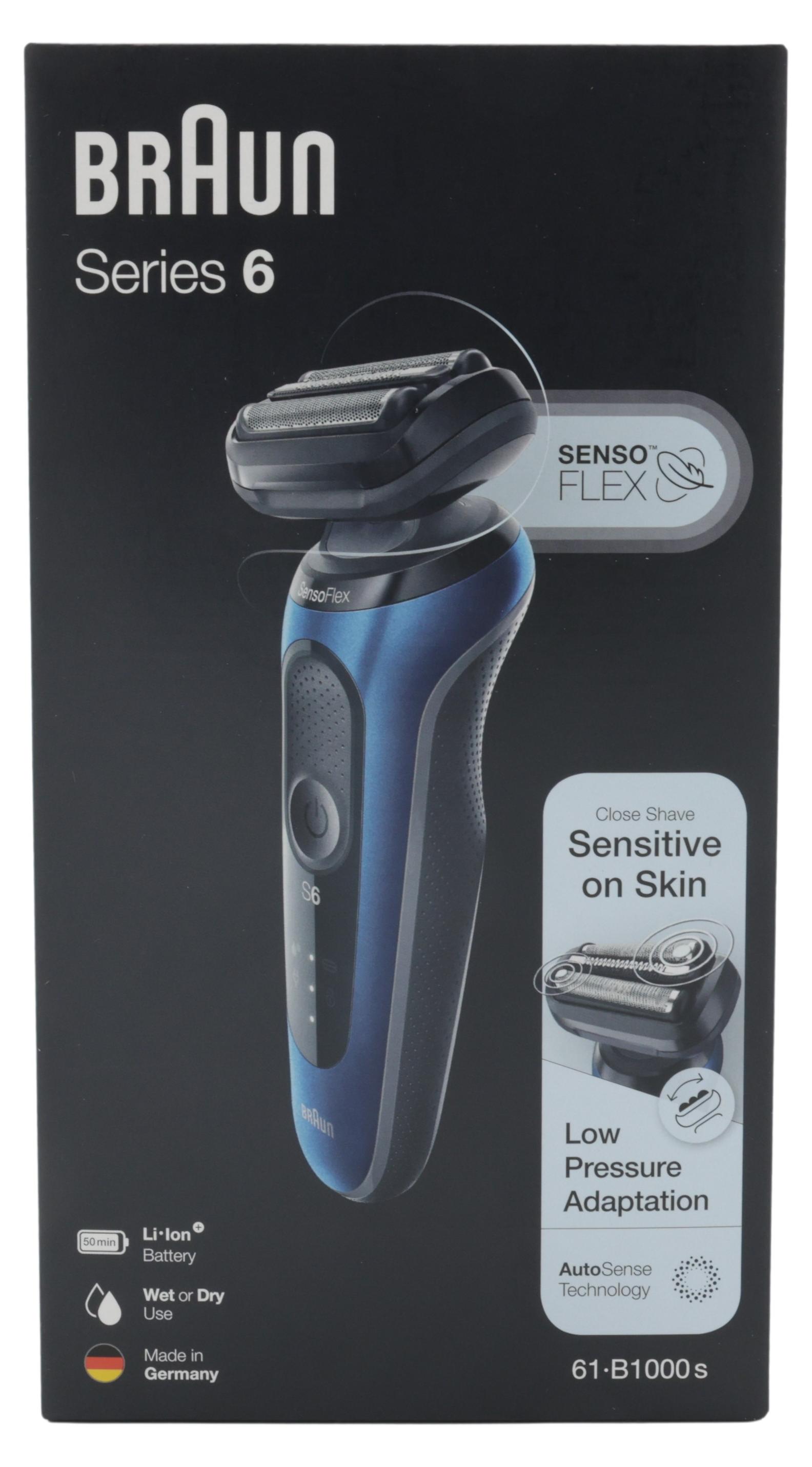 Braun Series 6 61-B1000s Blue
