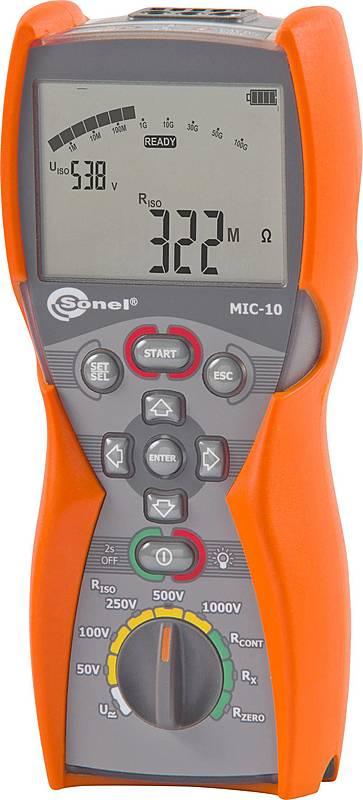 Sonel Mic 10 Isolationsmessgerät Kalibriert Nach Iso Kapazitätsmessung 1487746