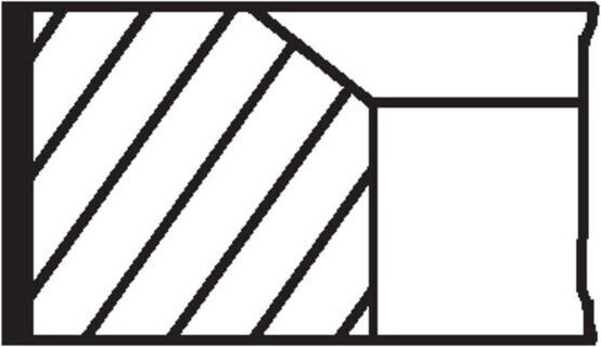 Mahle zestaw piercieni tokowych MERCEDES-BENZ MH001RS111130N0