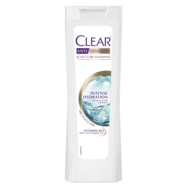 Unilever Clear Intense Hydration Anti-Schuppen Shampoo für trockenes Haar, 250 ml