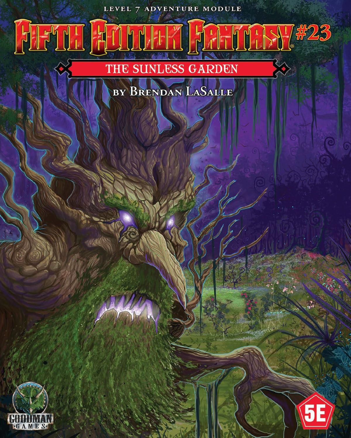 GOODMAN GAMES Fifth Edition Fantasy RPG #23 The Sunless Garden - Tabletop-Rollenspiel - ENG Edition GMG-55523