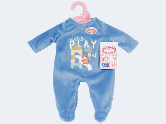 BABY born B.A. Little Strampler 36cm blau 706244